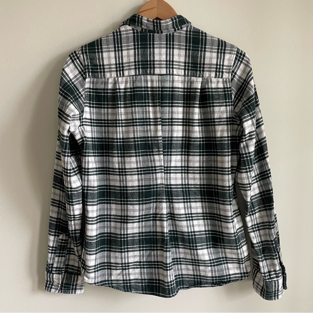 Frank & Eileen Green and White Plaid Button Down Shirt - Picture 8 of 10
